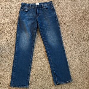 Mutual Weave Denim Straight Leg Jeans 28x32